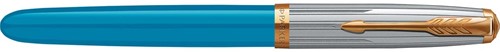 Parker 51 Premium stylo plume fine, turquoise GT 1 Stuk