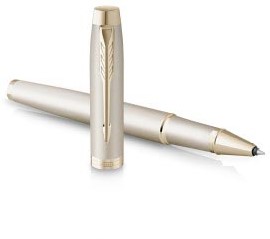 Parker IM Monochrome roller Champagne, fine, giftbox