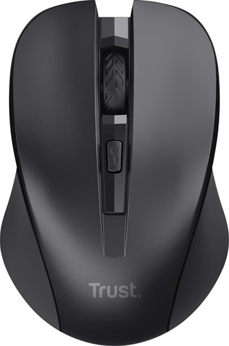 Trust draadloze stille muis Mydo, zwart-2