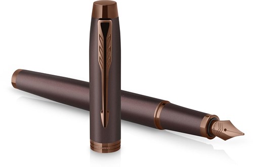 Parker IM Monochrome stylo plume Bordeaux, fine, giftbox