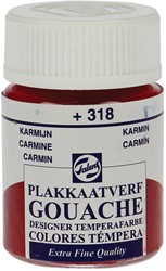 Talens gouache Extra Fine flacon de 16 ml, carmin