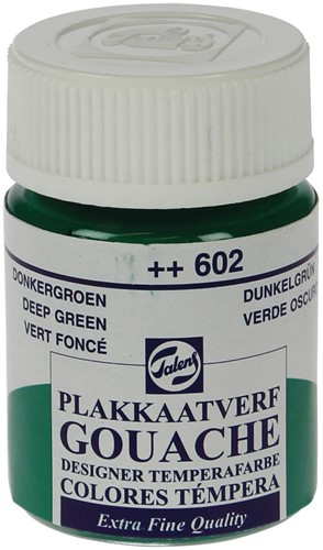 Talens gouache Extra Fine flacon de 16 ml, vert foncé