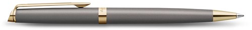 Waterman Hémisphère Metalic stylo bille, gris GT, moyen, giftbox