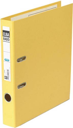 Elba Rado Plast ordner, geel, rug van 5 cm 1 Stuk