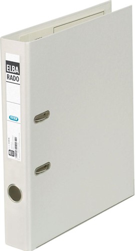 Elba Rado Plast ordner, wit, rug van 5 cm 1 Stuk