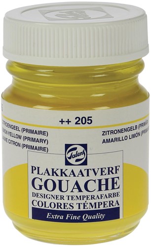 Talens gouache Extra Fine flacon de 50 ml, vert citron