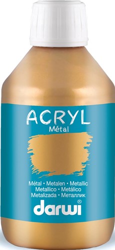 Darwi Metal effect acrylverf goud