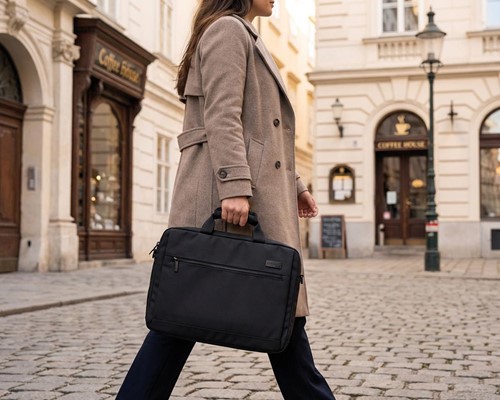 Donau Travel laptoptas Vienna, 10 l, 15,6 inch, zwart-1