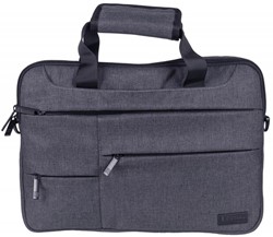 Donau Travel laptoptas Budapest, 3 l, 14 inch, grijs
