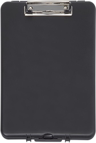 MAUL Porte-bloc Slim avec  étroit compartiment, PP A4 portrait, 34.5x24.2x3.3cm noir