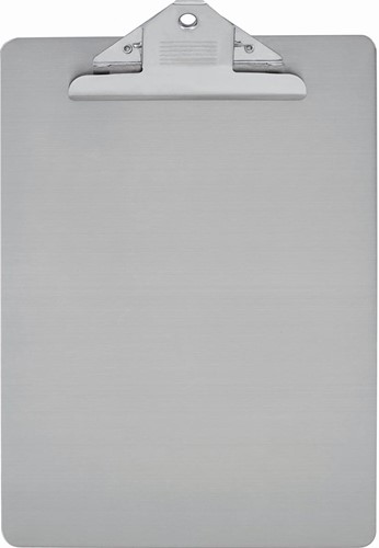 MAUL Porte-bloc Steel A4 portrait enacier inox, stainless steel, argenté 1 Stuk