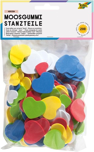 Folia figures caoutchouc mousse c?urs