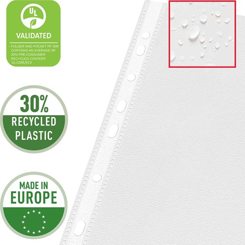 Dossier Esselte Quality A4, fabriqué à partir de 30 % de plastique recyclé pré-consommation 100 Stuk-1