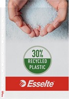 Dossier Esselte Quality A4, fabriqué à partir de 30 % de plastique recyclé pré-consommation 100 Stuk