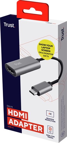 Trust Dalyx adapter USB-C naar HDMI, 0,10 m-3