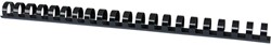 OFFICE products reliures, paquet de 100 pièces, 16 mm, noir