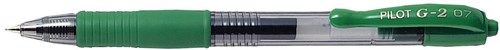 Pilot roller intrekbare Gelpen G-2 groen