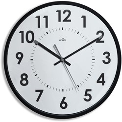 Orium by CEP horloge murale, quartz, diamètre 30 cm, noir