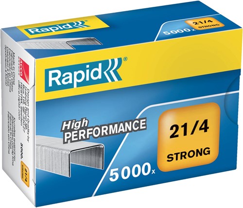 Rapid Nietjes 21/4, doos van 5.000 nietjes 5000 Stuk