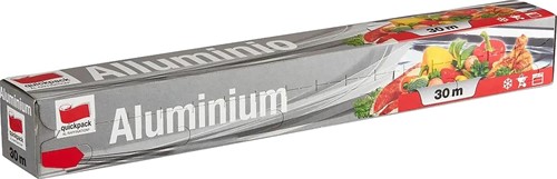 Quickpack papier aluminium, ft 30 cm x 30 m