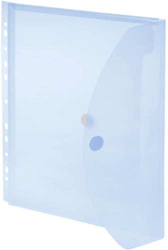 Foldersys geperforeerde showtas A4, blauw