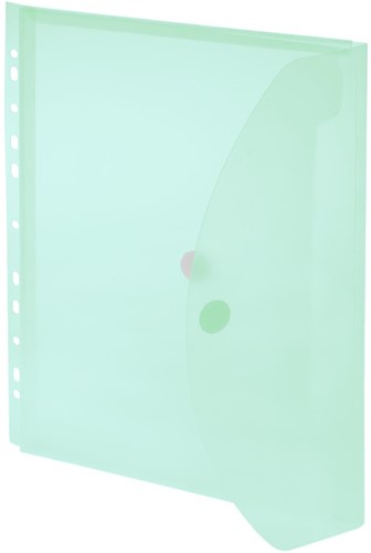 Foldersys pochette perforée A4, vert clair