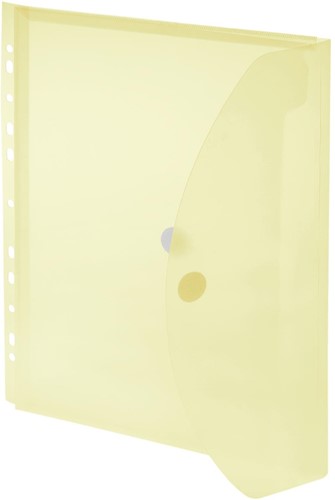 Foldersys pochette perforée A4, jaune