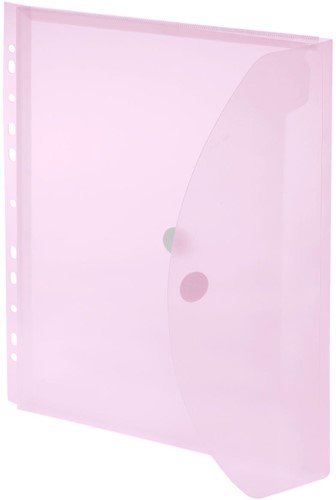 Foldersys pochette perforée A4, rouge