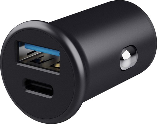 Trust Maxo snelle chargeur de voiture, 38 W, 1 x USB-A et 1 x USB-C