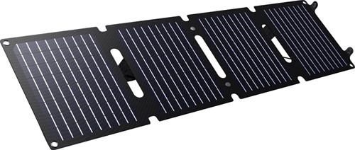 Trust Zuny opvouwbaar zonnepaneel, oplader smartphone en tablet, 40 W