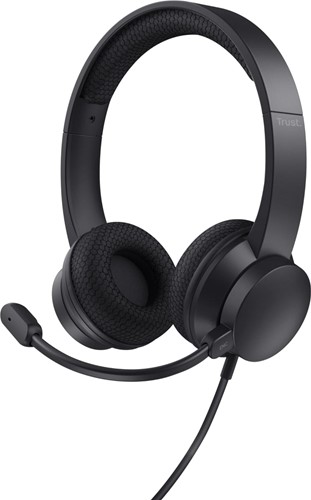 Trust casque à écouteurs USB HS-260, avec annulation de bruit
