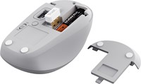 Trust YVI+ draadloze muis, multi-device, wit-3