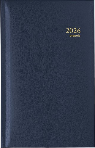 Brepols agenda Interplan Lima 6-talig, blauw, 2026