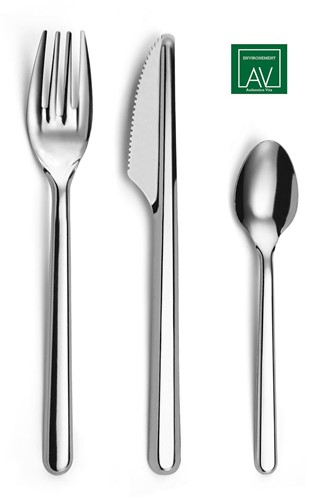 Av Environnement set de couverts, 3 pièces aves serviette