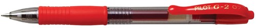 Pilot roller intrekbare Gelpen G-2 rood 1 Stuk