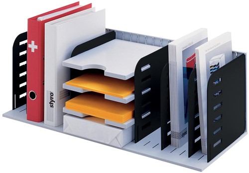 Styro trieur Styrorac avec 8 séparations + 3 tablettes