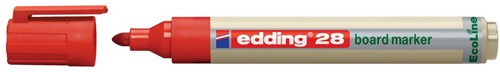 Marqueur pour tableaux blancs Ecoline e-28 rouge 1 Stuk