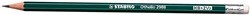 STABILO Othello crayon, B, avec gomme
