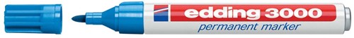 Edding marqueur permanent 3000 bleu clair 1 Stuk