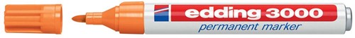 Edding marqueur permanent 3000 orange 1 Stuk
