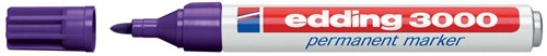 Edding marqueur permanent 3000 violet 1 Stuk