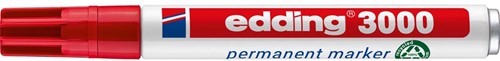 Edding permanent marker 3000 rood 1 Stuk