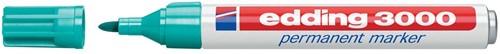 Edding permanent marker 3000 turkoois 1 Stuk