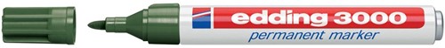 Edding marqueur permanent 3000 vert olive 1 Stuk