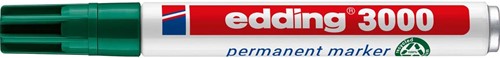 Edding permanent marker 3000 groen 1 Stuk