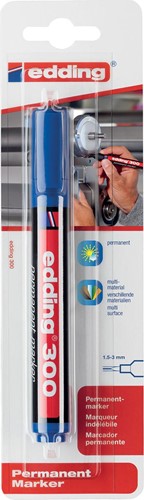 edding marqueur permanent 300 bleu 1 Stuk