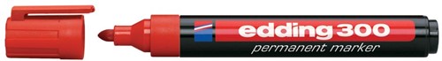 edding permanent marker 300 rood 1 Stuk