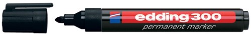 edding marqueur permanent, 300, noir 1 Stuk