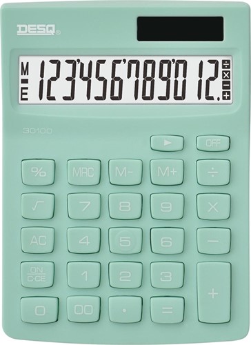 Desq calculatrice de bureau New Generation Compact, vert