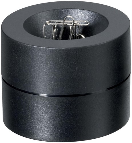 MAUL Distributeur de trombones Pro magnétique, Ø7.3x6cm noir 1 Stuk